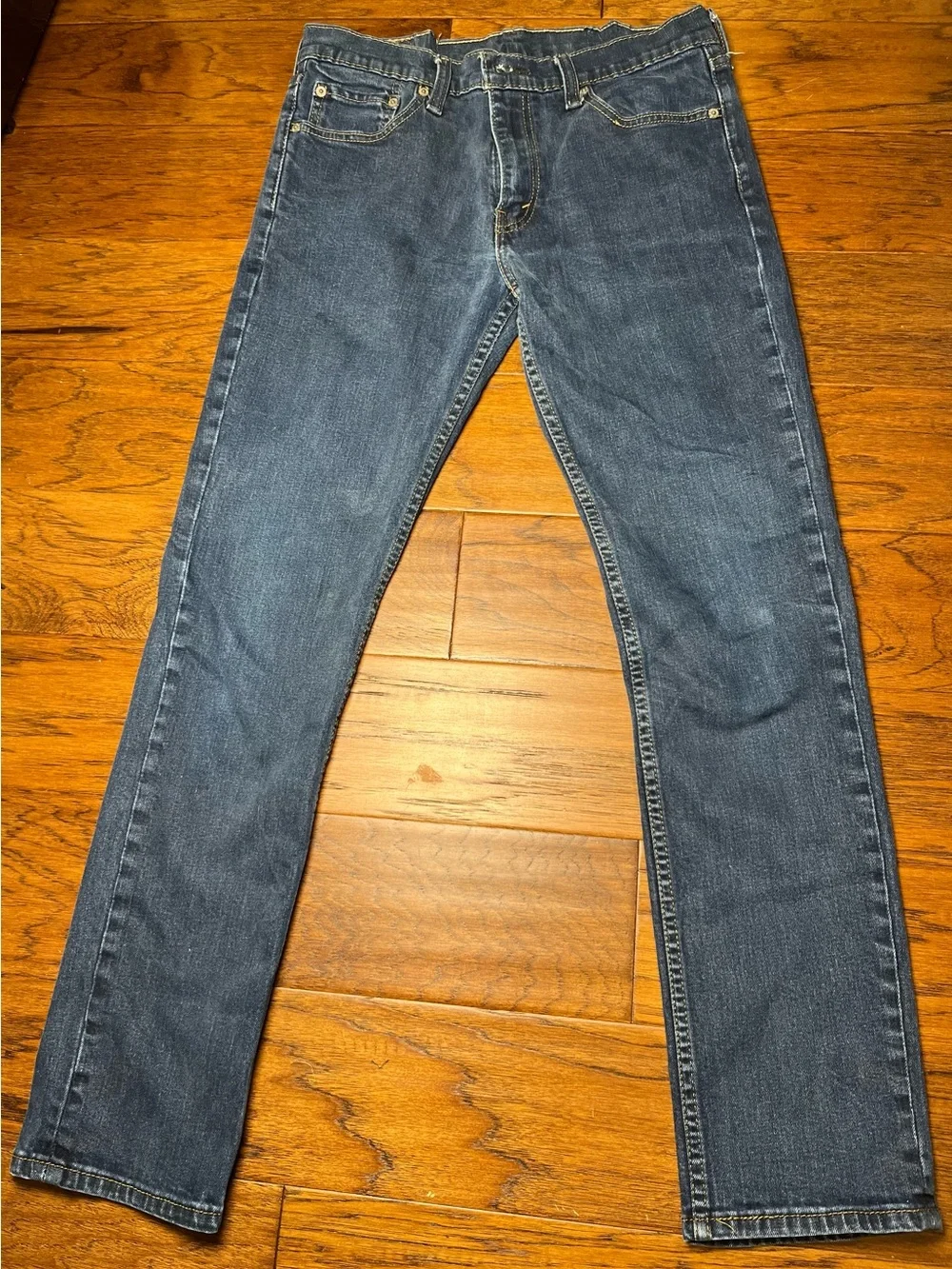 Levi's Men's Slim Straight Dark Blue Jeans